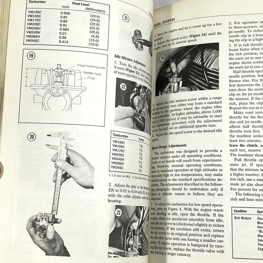 Clymer Suzuki 50-400cc Singles 1964-1972 Service Repair Handbook Manual Book